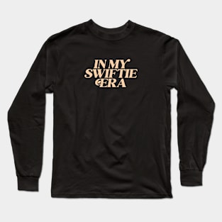 In My Swiftie Era - Peach, check out other colors available! Long Sleeve T-Shirt